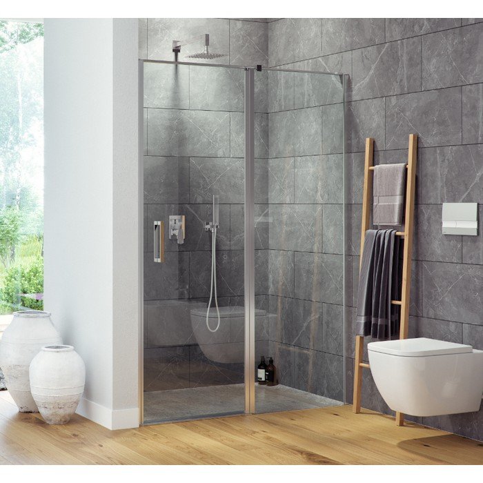 Душевая дверь со стенкой EXCELLENT Mazo 130 см (хром) Душевая дверь со стенкой EXCELLENT Mazo 130 см (хром)