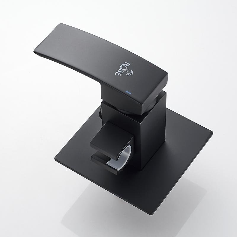 Гигиенический душ со смесителем Rose R1505H-2, черный Гигиенический душ со смесителем Rose R1505H-2, черный