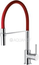 Смеситель для кухни Aquanet FF6215 красный Смеситель для кухни Aquanet FF6215 красный
