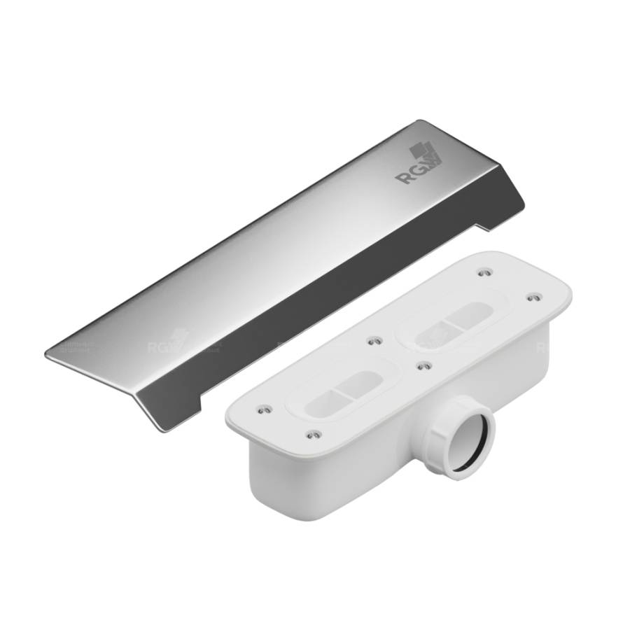 Сифон со стальной накладкой RGW S-015 хром к поддону STA, RGW 502411015-01 Сифон со стальной накладкой RGW S-015 хром к поддону STA, RGW 502411015-01