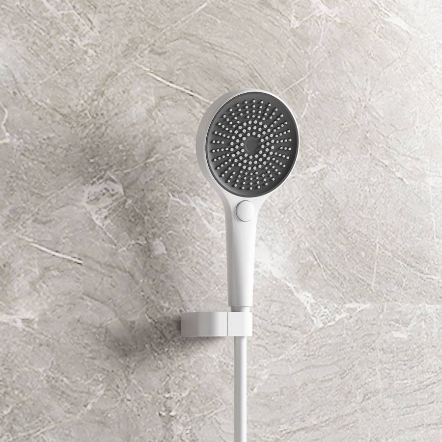 Душевой комплект Futura VSFW-2F12TMW термостатический встраиваемый, 3 режима, белый матовый Душевой комплект Futura VSFW-2F12TMW термостатический встраиваемый, 3 режима, белый матовый