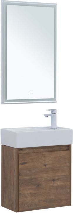 Мебель для ванной Aquanet Nova Lite 50 дуб рустикальный (с дверецей) Мебель для ванной Aquanet Nova Lite 50 дуб рустикальный (с дверецей)