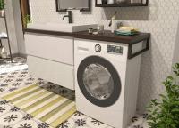 Комплект мебели Malibu Luxe 1550х500 левосторонний подвесной 2 ящика (ШхГхВ) 898х476х607 (без столешницы) Комплект мебели Malibu Luxe 1550х500 левосторонний подвесной 2 ящика (ШхГхВ) 898х476х607 (без столешницы)