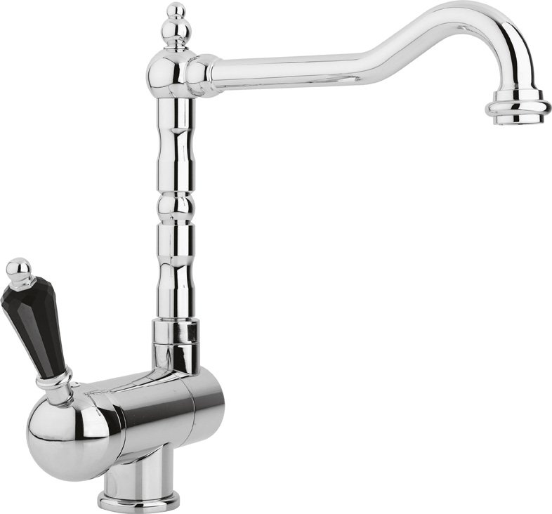 VINTAGE-LLPM2-02-ED Смеситель для кухни Исполнение: Бронза, Ручки: мрамор Emperador Dark  VINTAGE-LLPM2-02-ED Смеситель для кухни Исполнение: Бронза, Ручки: мрамор Emperador Dark