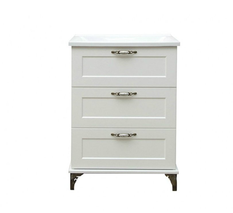 Тумба напольная под умывальник Bali Classic 750х450 3 ящика (ШхГхВ) 750х446х880 Тумба напольная под умывальник Bali Classic 750х450 3 ящика (ШхГхВ) 750х446х880
