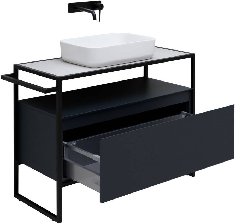 Тумба под раковину Allen Brau Priority 100 1.31003.AM антрацит матовый Тумба под раковину Allen Brau Priority 100 1.31003.AM антрацит матовый