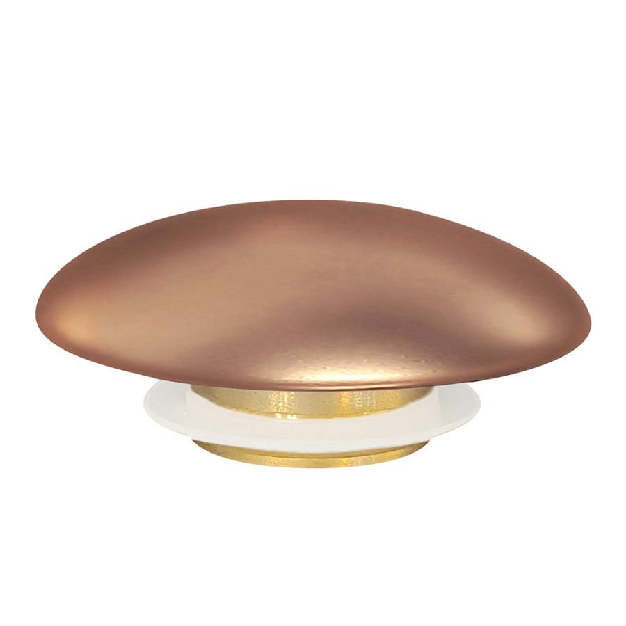 Накладка на слив для раковины ABBER AC0014MRG розовое золото матовое, керамика Накладка на слив для раковины ABBER AC0014MRG розовое золото матовое, керамика