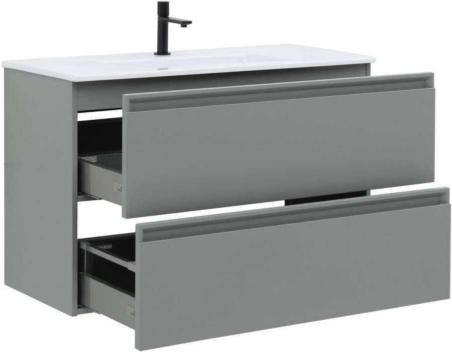 Тумба под раковину Allen Brau Eclipse 100 1.E1003.PGM платина матовый Тумба под раковину Allen Brau Eclipse 100 1.E1003.PGM платина матовый