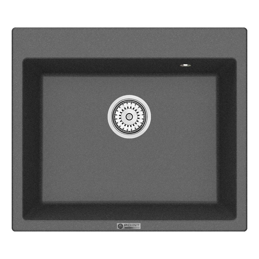 Мойка кухонная Point Бинга 60 PN3003GR, графит Мойка кухонная Point Бинга 60 PN3003GR, графит