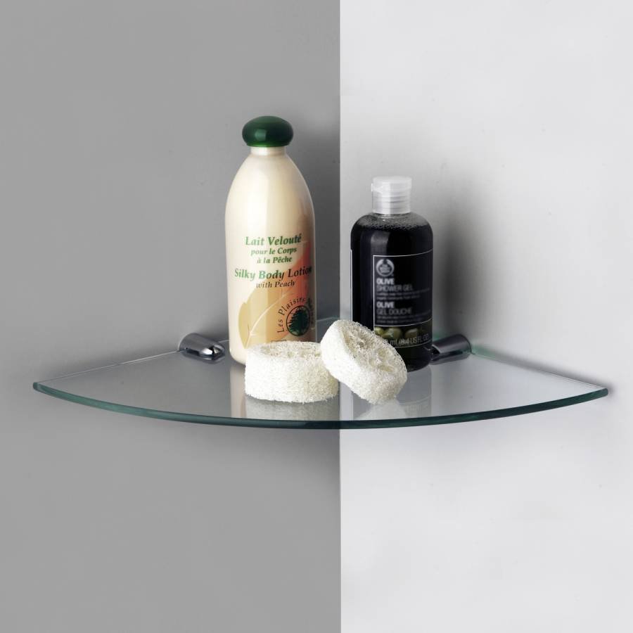 K-533 Полка  стеклянная угловая K-533 Полка  стеклянная угловая