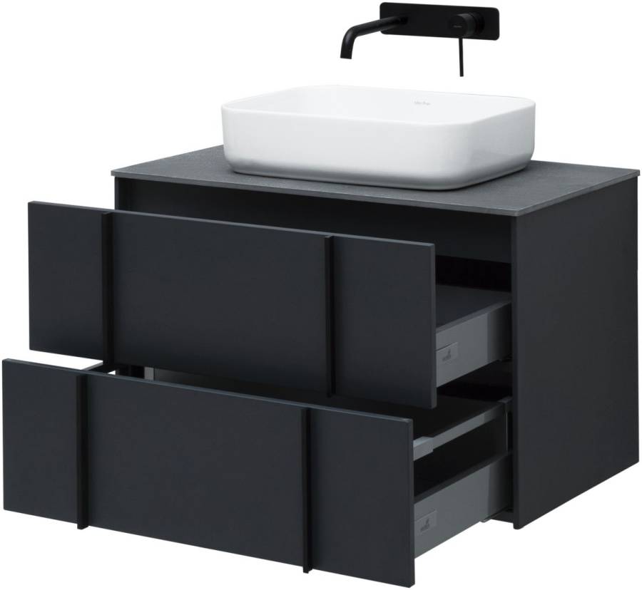 Тумба под раковину Allen Brau Reality 80 1.32005.AM антрацит матовый Тумба под раковину Allen Brau Reality 80 1.32005.AM антрацит матовый