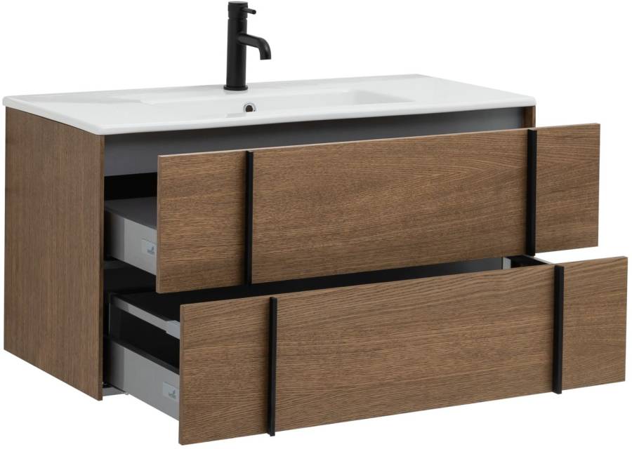 Тумба под раковину Allen Brau Reality 100 1.32007.NO дуб Тумба под раковину Allen Brau Reality 100 1.32007.NO дуб