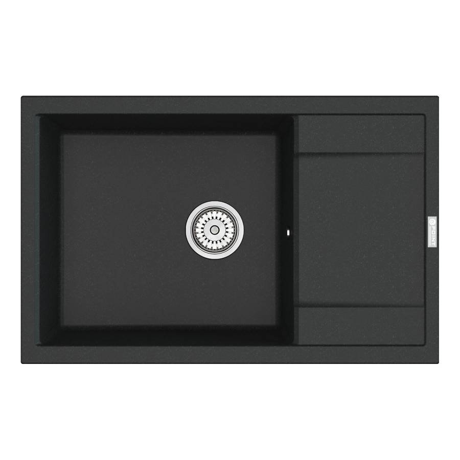 Мойка кухонная Point Велета 78 PN3002B, черный Мойка кухонная Point Велета 78 PN3002B, черный