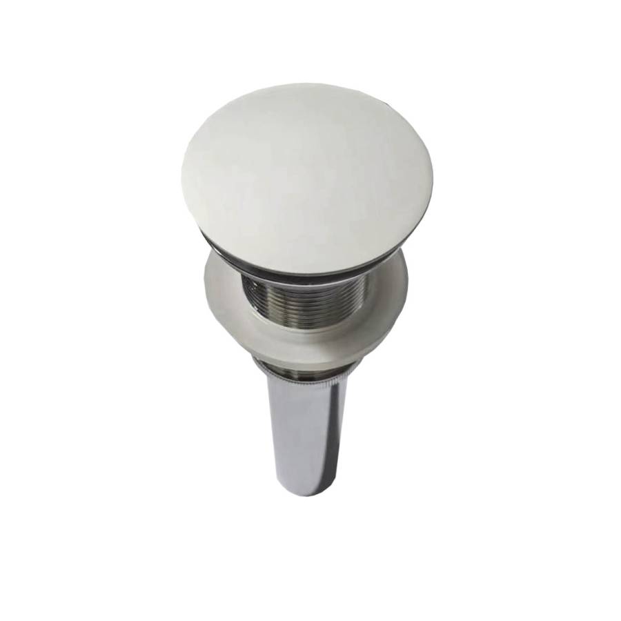 Донный клапан с керамической крышкой Vincea DBS-616MW, белая матовая крышка, без перелива Донный клапан с керамической крышкой Vincea DBS-616MW, белая матовая крышка, без перелива