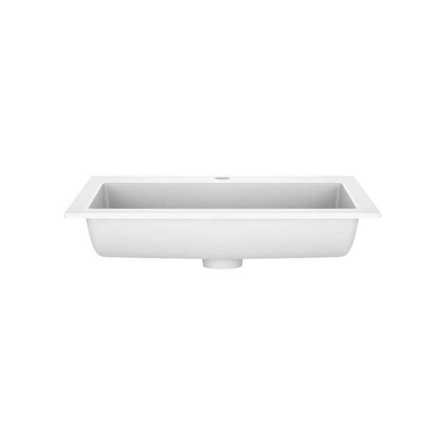 Раковина VCB-13600W из искусственного камня, цвет белый Раковина VCB-13600W из искусственного камня, цвет белый