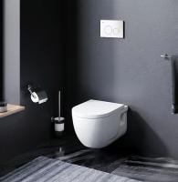 IS49001.801701 Комплект Инсталляция с клавишей Pro L Белый с подвесным унитазом Like FlashClean с сид м