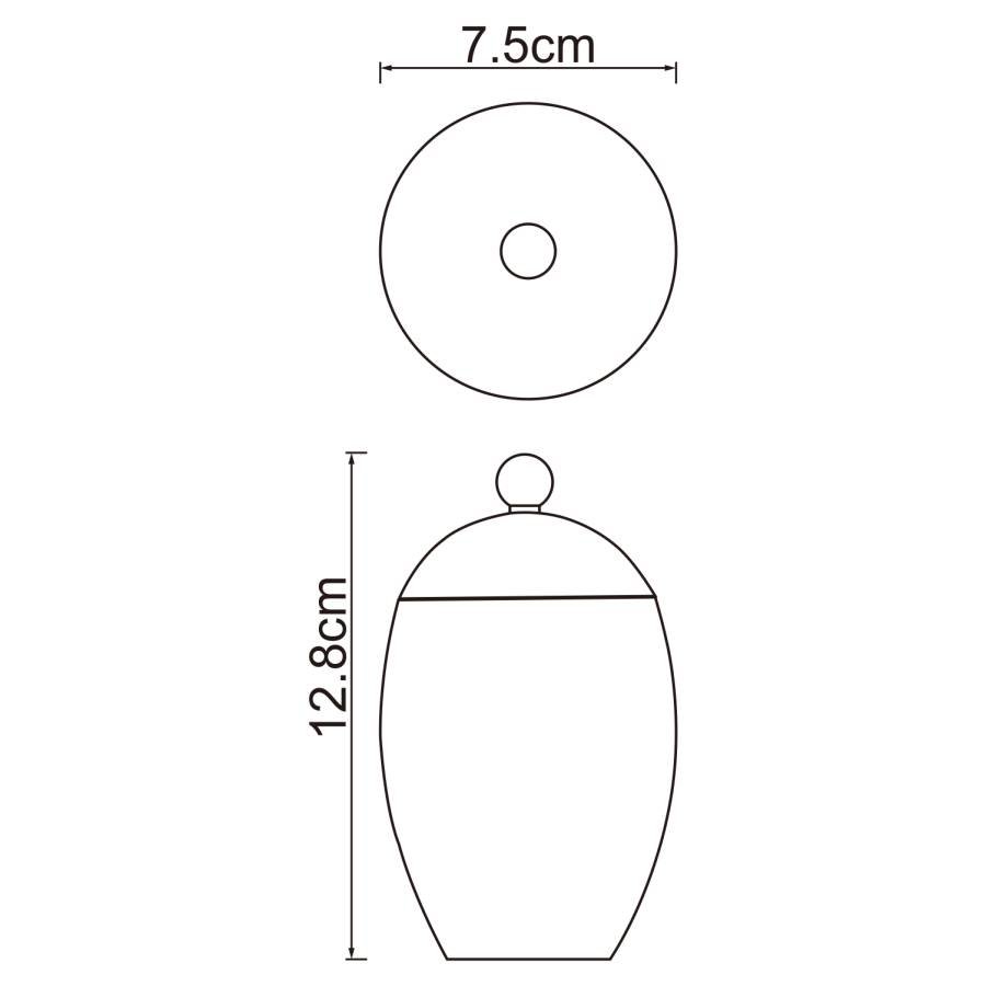 Ruwer K-6779 Косметическая емкость Ruwer K-6779 Косметическая емкость