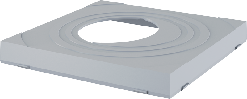 Вставка для водосточной трубы универсальная – серый Вставка для водосточной трубы универсальная – серый