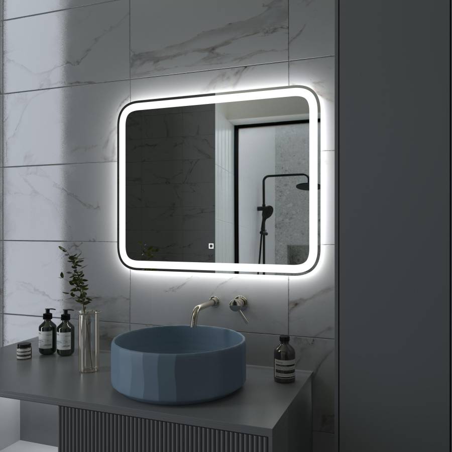 Зеркало Onika Магна 90 с LED подсветкой Зеркало Onika Магна 90 с LED подсветкой