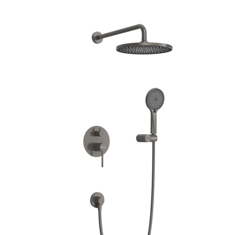 RELAX-DSET-IN Душевой комплект встраиваемый (смеситель встраиваемый, верхний душ, ручной душ со шлангом, штуцер с держателем), сатин RELAX-DSET-IN Душевой комплект встраиваемый (смеситель встраиваемый, верхний душ, ручной душ со шлангом, штуцер с держателем), сатин