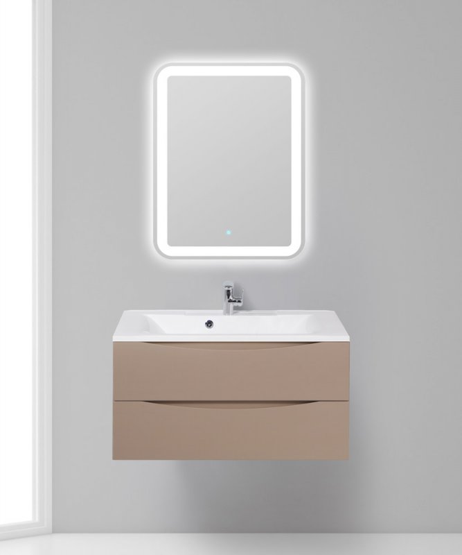 Раковина из литьевого мрамора BelBagno BB900/450-LV-MR-AST Раковина из литьевого мрамора BelBagno BB900/450-LV-MR-AST
