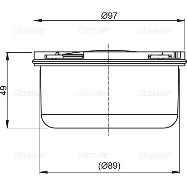 Гидрозатвор мокрый для APV26, APV26C Гидрозатвор мокрый для APV26, APV26C