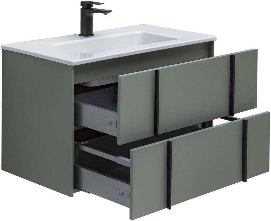 Тумба под раковину Allen Brau Reality 80 1.32005.CGM олива матовый Тумба под раковину Allen Brau Reality 80 1.32005.CGM олива матовый