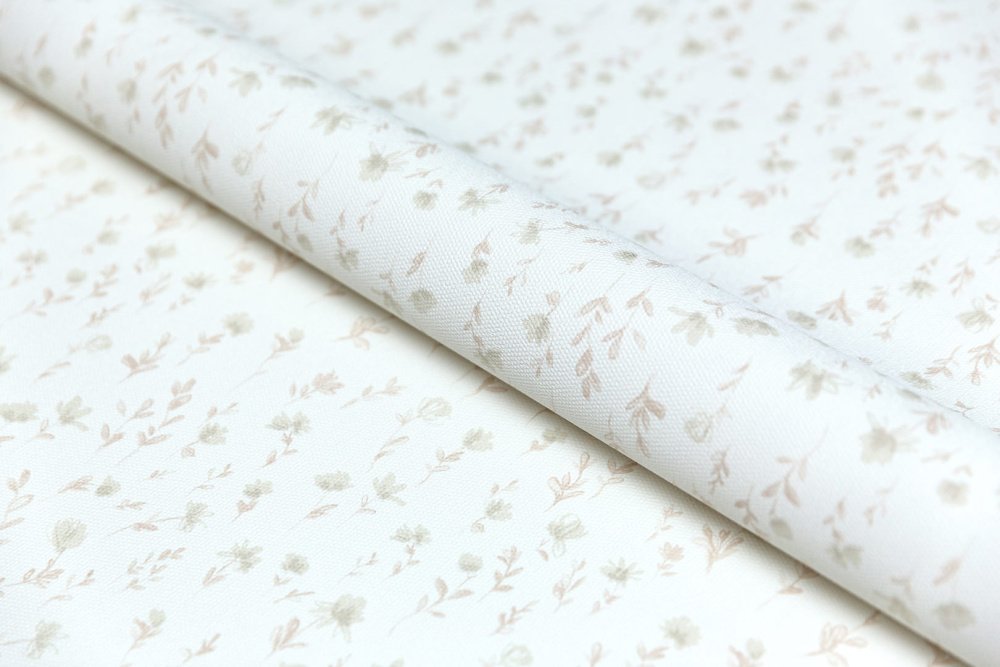 Обои виниловые Уик-энд мотив, бежевый цветы Обои виниловые Уик-энд мотив, бежевый цветы