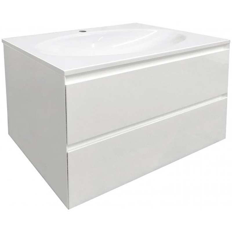 Комплект мебели Malta 800х470 подвесной 2 ящика (ШхГхВ) 798х466х607 Комплект мебели Malta 800х470 подвесной 2 ящика (ШхГхВ) 798х466х607