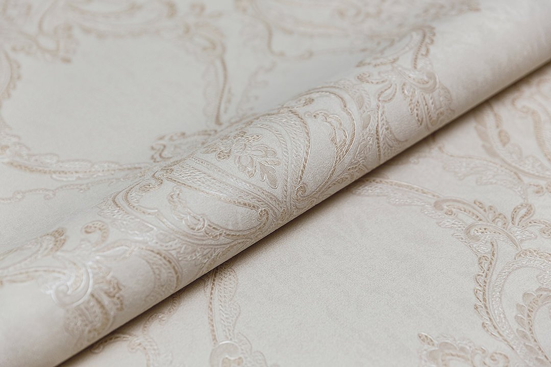 Обои виниловые Ориент мотив, бежевый, KM7703 Обои виниловые Ориент мотив, бежевый, KM7703