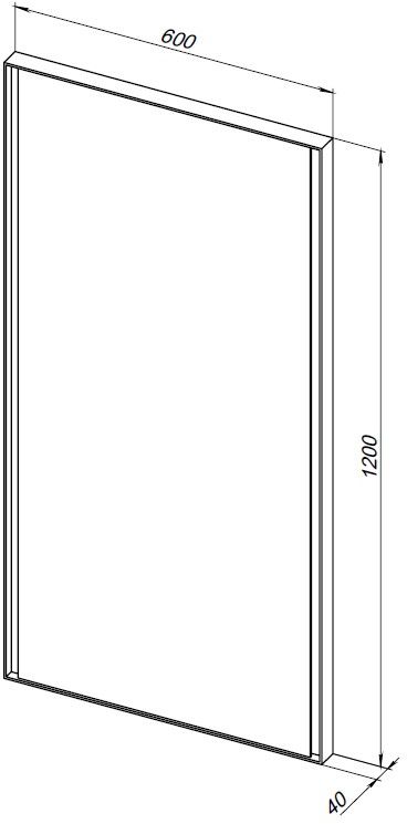 Зеркало Allen Brau Infinity 60 1.21020.WT белый Зеркало Allen Brau Infinity 60 1.21020.WT белый