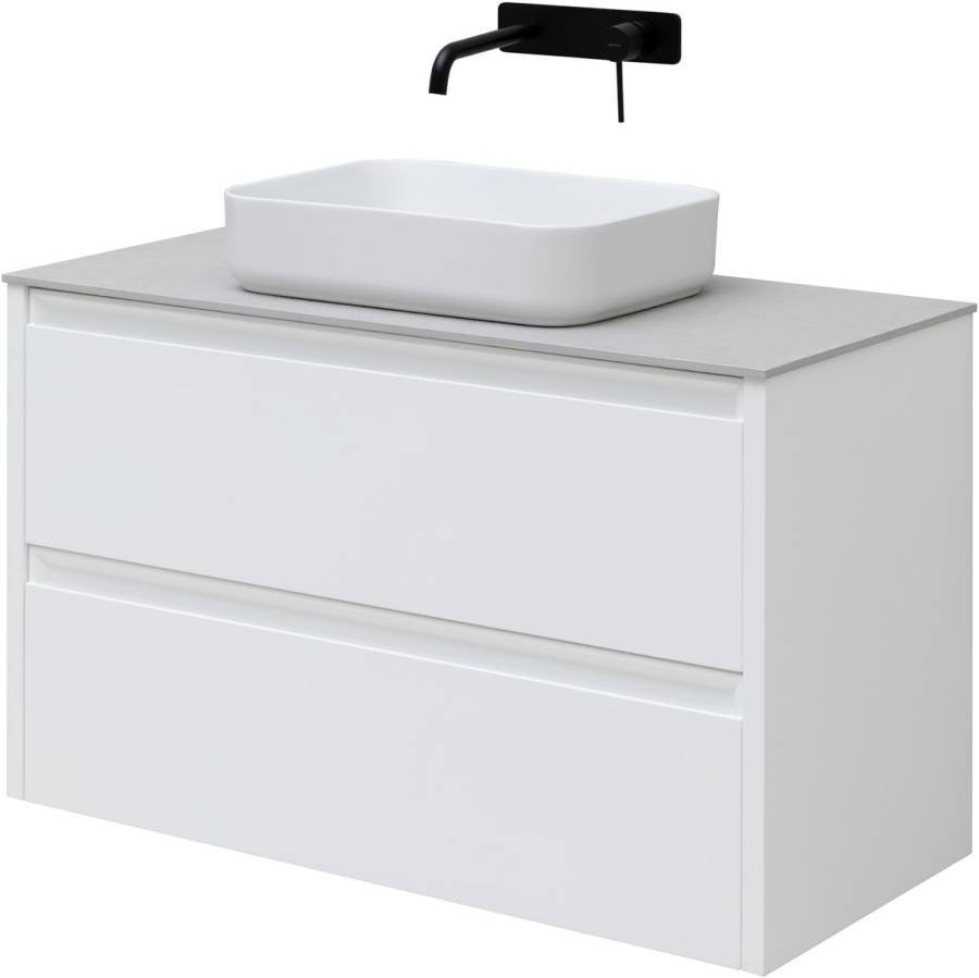 Тумба под раковину Allen Brau Fantasy 100 1.11003.WM белый матовый Тумба под раковину Allen Brau Fantasy 100 1.11003.WM белый матовый