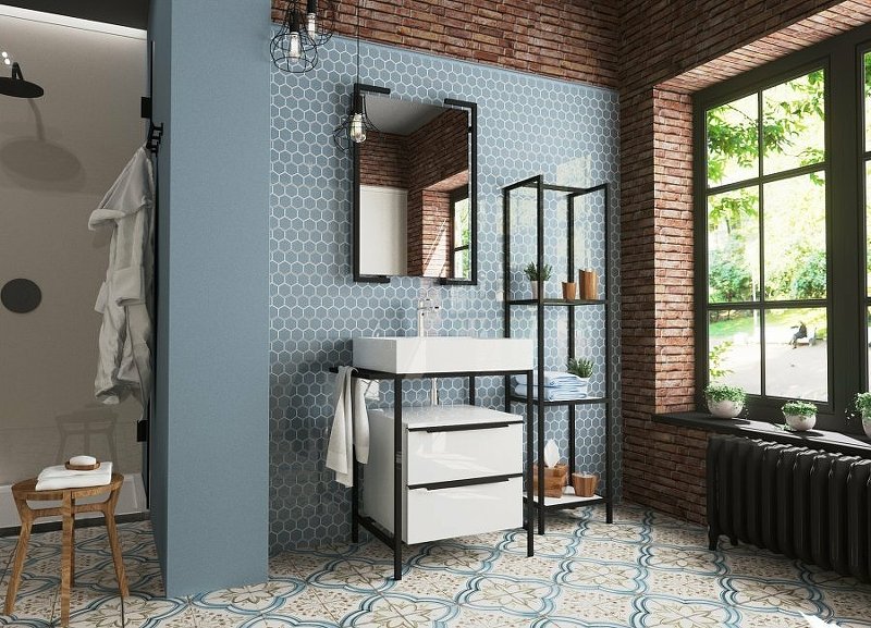 Кованый стеллаж Comfort Loft (ШхГхВ) 400х300х1600 Кованый стеллаж Comfort Loft (ШхГхВ) 400х300х1600