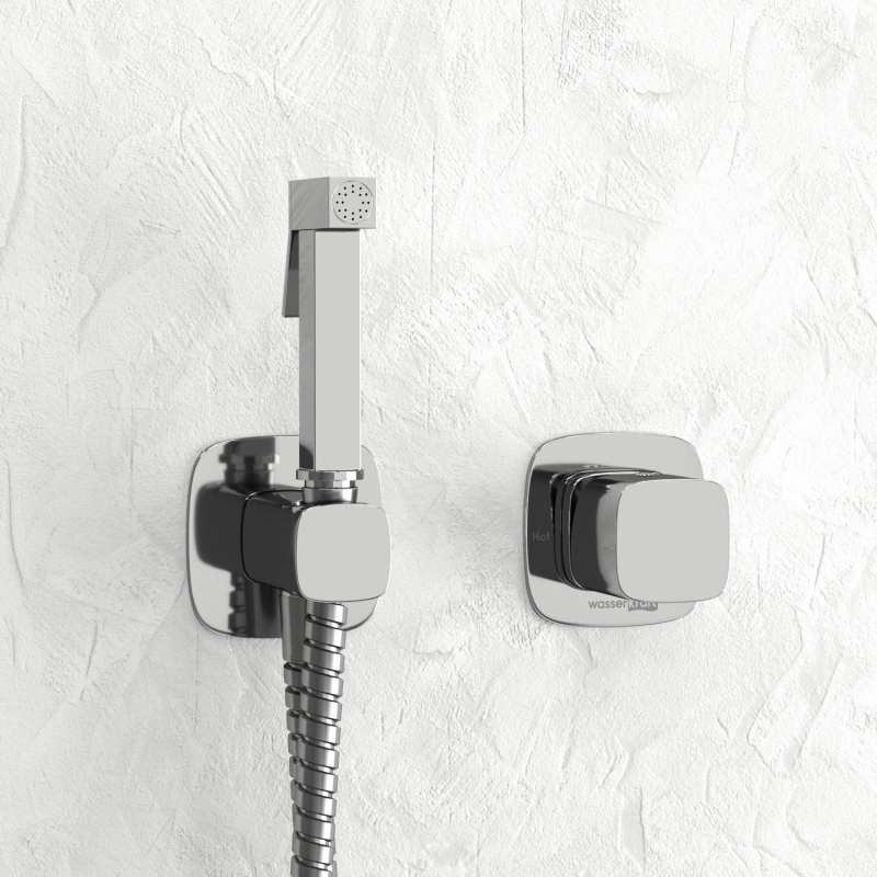 A8651.326.057.136 Встраиваемый комплект для биде со шлангом A8651.326.057.136 Встраиваемый комплект для биде со шлангом