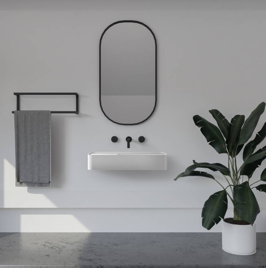 Раковина подвесная ABBER Stein AS2627-1.2 белая матовая Раковина подвесная ABBER Stein AS2627-1.2 белая матовая