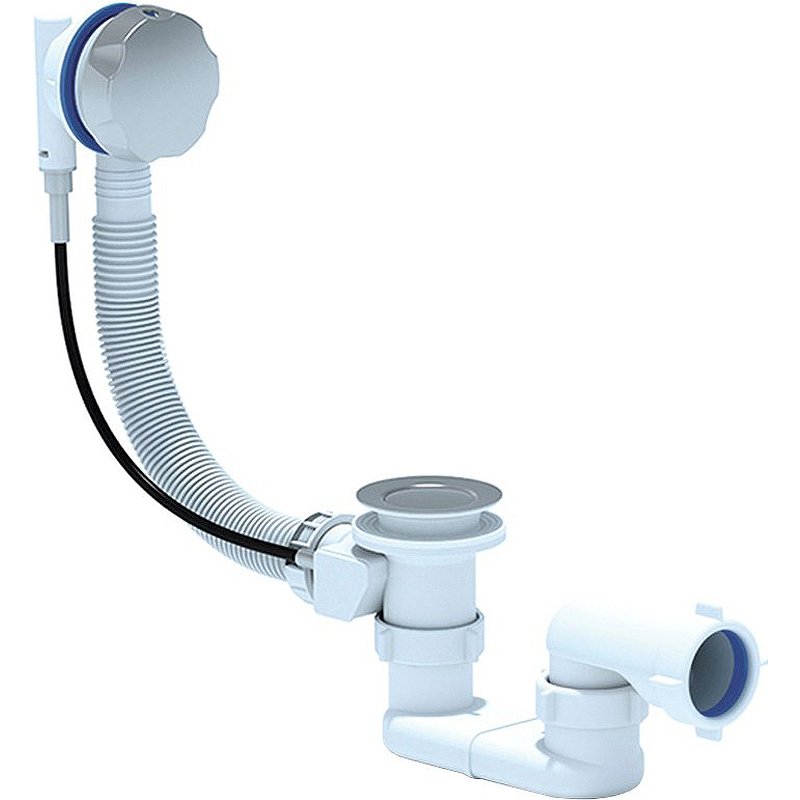 Слив-перелив полуавтомат для акриловой ванны CEZARES CZR-STP1-01 Слив-перелив полуавтомат для акриловой ванны CEZARES CZR-STP1-01