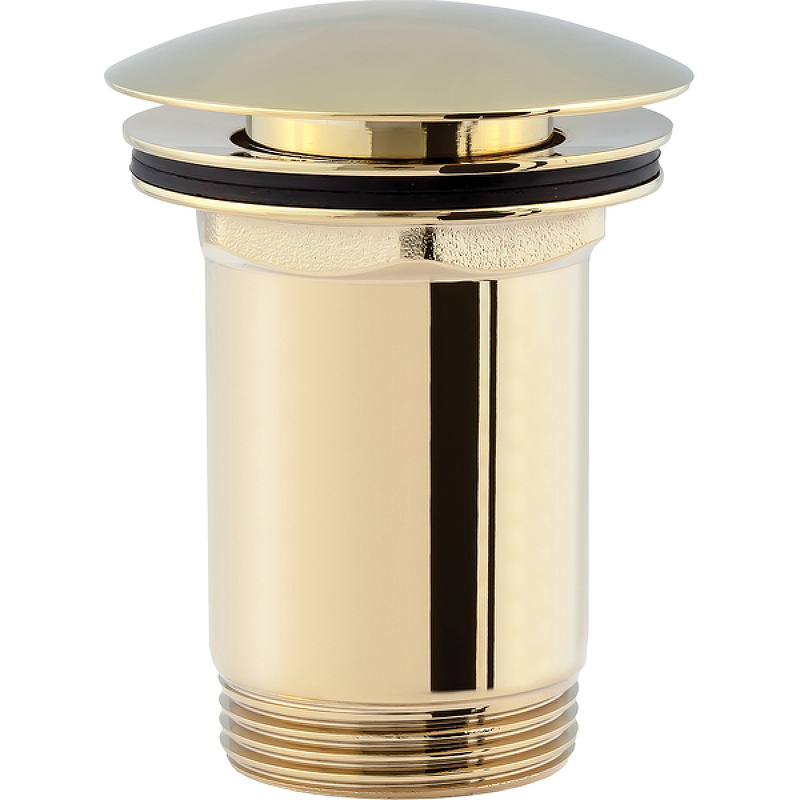 Пробка "click-clack" к сифону для умывальника A706GL (золото) Пробка "click-clack" к сифону для умывальника A706GL (золото)