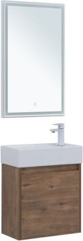 Мебель для ванной Aquanet Nova Lite 50 дуб рустикальный (с дверецей) Мебель для ванной Aquanet Nova Lite 50 дуб рустикальный (с дверецей)