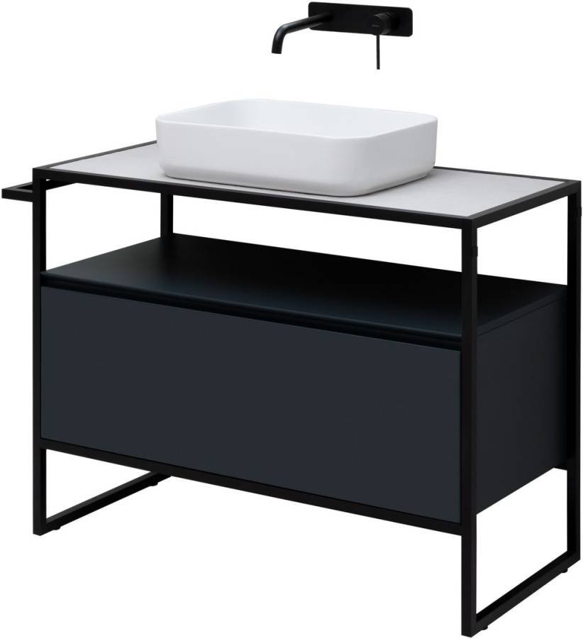 Тумба под раковину Allen Brau Priority 100 1.31003.AM антрацит матовый Тумба под раковину Allen Brau Priority 100 1.31003.AM антрацит матовый