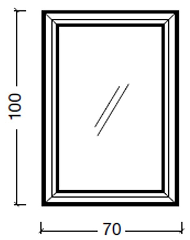 Зеркало Terso 700х1000 золото с подсветкой 556 Boheme Зеркало Terso 700х1000 золото с подсветкой 556 Boheme