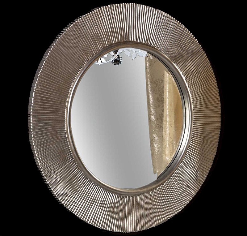 Зеркало SHINE серебро глянец с подсветкой d82 528-SL light Boheme Зеркало SHINE серебро глянец с подсветкой d82 528-SL light Boheme