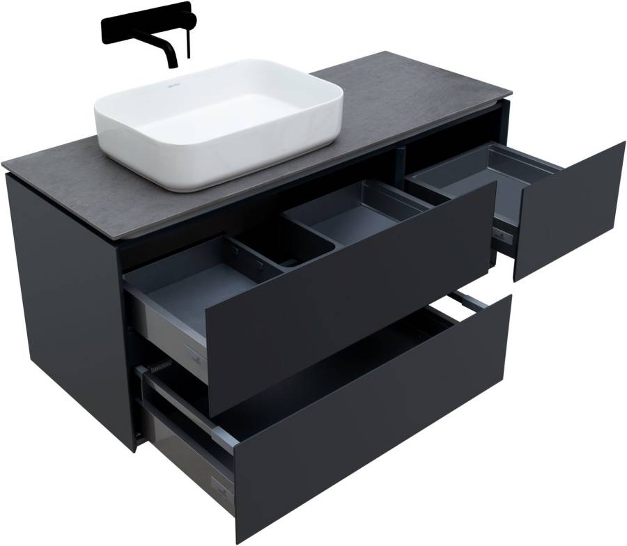 Тумба под раковину Allen Brau Infinity 120 1.21005.AM L антрацит матовый Тумба под раковину Allen Brau Infinity 120 1.21005.AM L антрацит матовый