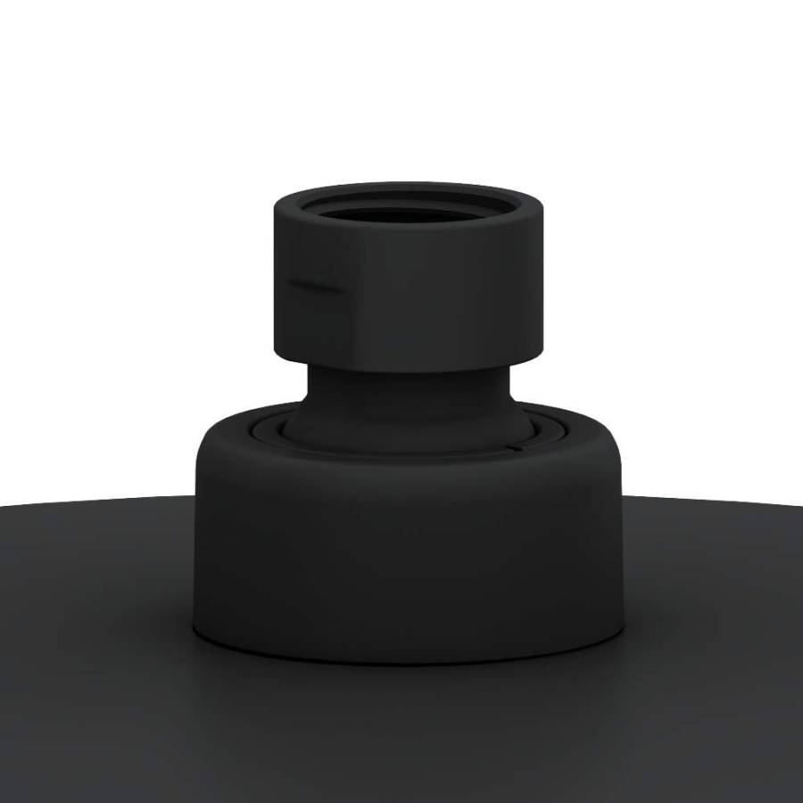 936050300 Scandinavian Pure верхний душ, круг, Черный 936050300 Scandinavian Pure верхний душ, круг, Черный