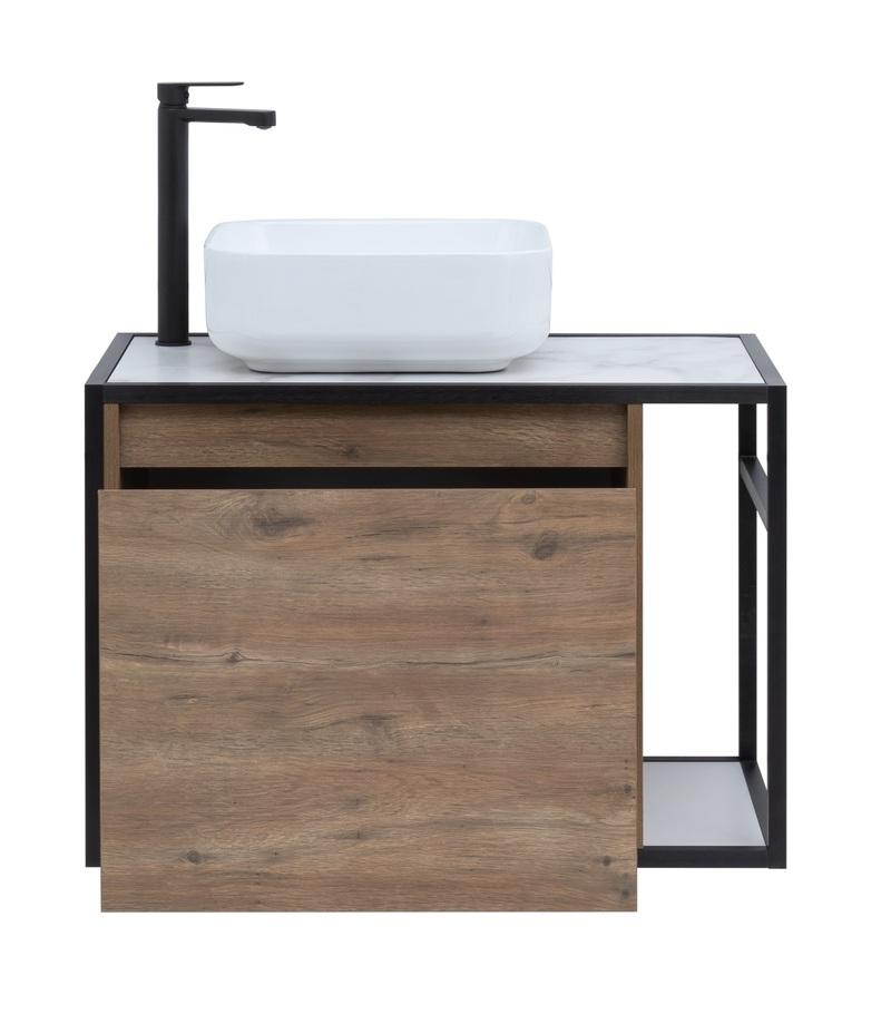 Тумба под раковину Aquanet Nova Lite Loft 75 L дуб рустикальный Тумба под раковину Aquanet Nova Lite Loft 75 L дуб рустикальный