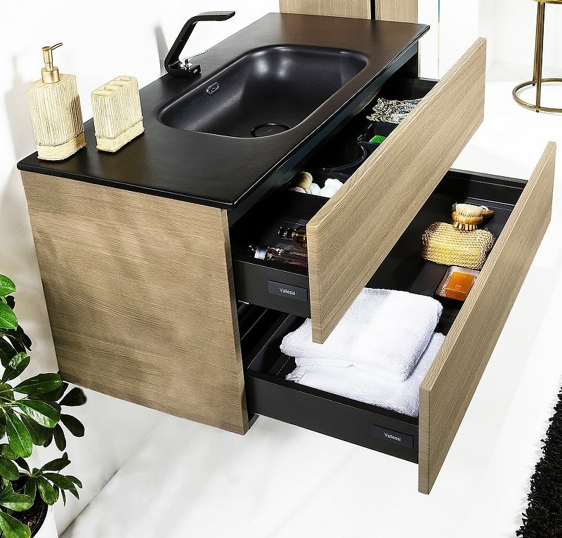 Тумба без раковины Vallessi 100*46cm LIGHT OAK мат. 2 полки 837-100-L Boheme Тумба без раковины Vallessi 100*46cm LIGHT OAK мат. 2 полки 837-100-L Boheme