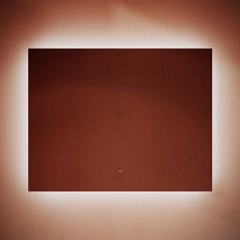 Зеркало для ванной комнаты SANCOS SQUARE 900х700 с подсветкой, арт. SQ900 Зеркало для ванной комнаты SANCOS SQUARE 900х700 с подсветкой, арт. SQ900