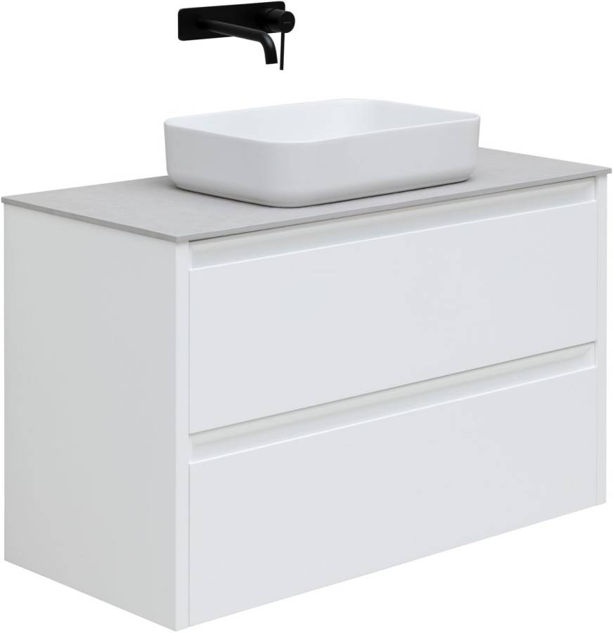 Тумба под раковину Allen Brau Fantasy 100 1.11003.WM белый матовый Тумба под раковину Allen Brau Fantasy 100 1.11003.WM белый матовый