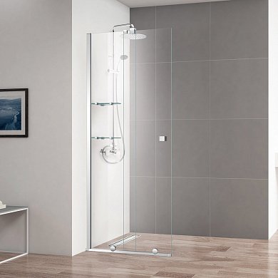 STREAM-BF-1-80-C-Cr Душевая перегородка раздвижная