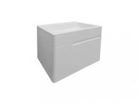 Тумба подвесная под умывальник Kare Luxe 600х450 1 ящик (ШхГхВ) 598х446х477 Тумба подвесная под умывальник Kare Luxe 600х450 1 ящик (ШхГхВ) 598х446х477