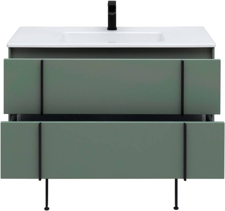 Тумба под раковину Allen Brau Reality 100 1.32007.CGM олива матовый Тумба под раковину Allen Brau Reality 100 1.32007.CGM олива матовый